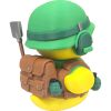 Soldier Duck Figurine with Helmet, Dog Tags & Gear – Military-Themed Collectible Duck Sculpture for Shelf or Desk – 3D Printed in Canada — 3D Printed Collectible by 3DCentral