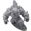 Moving Mountain Golem Miniature – Elemental Rock Creature for Fantasy RPG, Display, or Diorama Terrain – Earth Guardian Figurine – 3D Printed in Canada — 3D Printed Collectible by 3DCentral