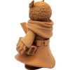 The Cleric Owl Figurine – Fantasy Owl Healer with Robes & Spellbook – Owls & Dragons Collection – Paintable Display Miniature – 3D Printed in Canada — 3D Printed Collectible by 3DCentral