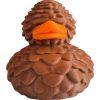 Pine Cone Duck Figurine - Unique Rubber Duck Alternative for Cruise Hiding & Duck Duck Collection - Rustic Woodland Decor - Mini Collectible Ducks – 3D Printed in Canada — 3D Printed Collectible by 3DCentral