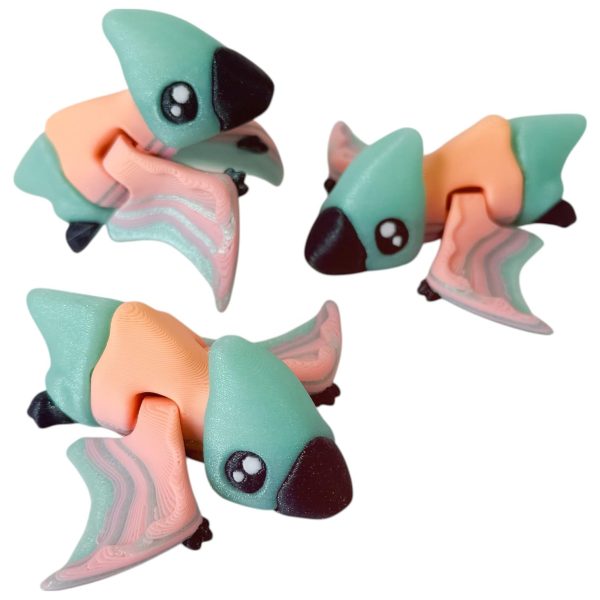 Mini Pterodactyl Critters 5-Pack
