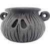 Haunted Cauldron – Spooky Tree-Trunk Style Cauldron with Ghostly Eye Cutouts – Halloween Tabletop Prop or Fantasy Decoration – 3D Printed in Canada — 3D Printed Collectible by 3DCentral