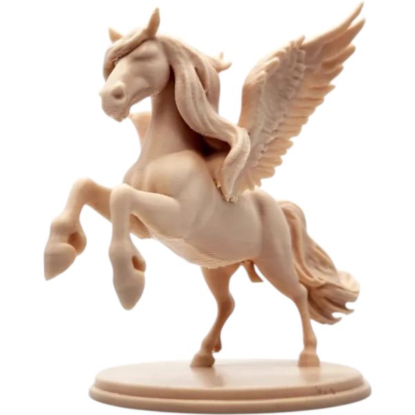 Rearing Pegasus Mythical Statue