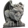 Gargoyle Watcher Figurine – Gothic Guardian Statue for Shelf, Desk, or Altar Display – Tabletop Fantasy Décor for Home or Office – 3D Printed in Canada — 3D Printed Collectible by 3DCentral