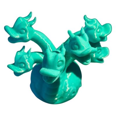 6-Headed Serpent Duck Action Figurine – Fantasy Hydra Duck Desk Companion, Mythical Creature Collectible for Teens & Adults – 3D Printed in Canada — 3D Printed Collectible by 3DCentral