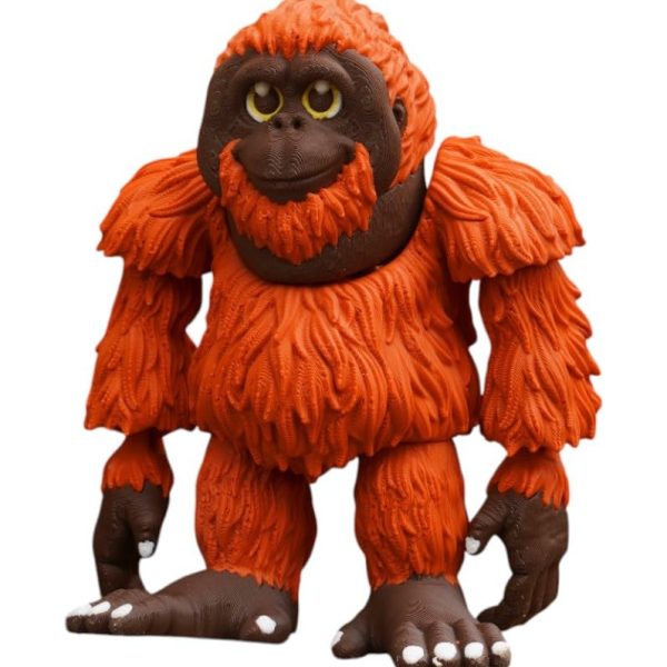 Articulated Orangutan Figurine