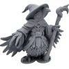 Crow Conjuror Figurine – Fantasy Wizard Crow Statue with Staff – Magical Owl & Raven Inspired Miniature for Display or Painting – 3D Printed in Canada — 3D Printed Collectible by 3DCentral