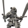 The Bearserker Figurine – Dual-Wielding Berserker Bear Warrior Miniature – Battle-Ready Fantasy Figurine for Painting & Display – 3D Printed in Canada — 3D Printed Collectible by 3DCentral