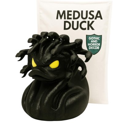 Medusa Duck Figurine – Greek Mythology Duck for 4x4 Duck Ducking, Off-Road Rubber Duck, Cruise Duck Hiding & Halloween Dashboard Decor – Vehicle Duck – 3D Printed in Canada — 3D Printed Collectible by 3DCentral