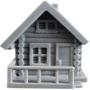 Cottage House Miniature – Rustic Fantasy Home Terrain for Tabletop RPGs, Dioramas & Village Displays – 3D Printed in Canada — 3D Printed Collectible by 3DCentral
