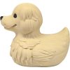 Golden Retriever Duck Figurine – Dog Duck Car Dashboard Décor, Collectible Gift for Dog Lovers, Duck for Ducking, Duck for Hiding, Cruise Duck – 3D Printed in Canada — 3D Printed Collectible by 3DCentral