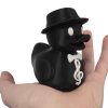 Treble Music Duck Figurine – Classy Musical Decor for Desk, Shelf or Studio – 3D Printed in Canada — 3D Printed Collectible by 3DCentral
