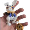 Articulated Twisty White Rabbit Figurine – Fantasy Shelf Decor & Collectible Display – 3D Printed in Canada — 3D Printed Collectible by 3DCentral