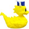Blue Party Hat Dragon Duck - Fantasy Duckie Figurine for 4x4 Ducking - Yellow Mini Ducks with Blue Party Hat - Cruise Ducks for Hiding - Desk Decor, Home Office, Car Accessories – 3D Printed in Canada — 3D Printed Collectible by 3DCentral
