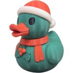 Mistletoe Duck Figurine