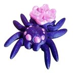 Orchid Flower Spider Figurine 5-Pack