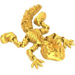 Draco The Cool Lizard – Articulated Reptile Figurine