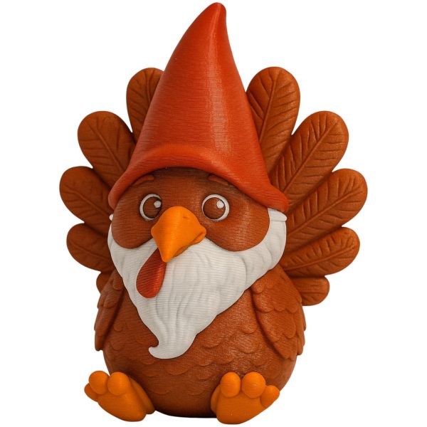 Thanksgiving Turkey Gnome Figurine