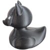 Black Cat Duck Figurine – Gothic Dashboard & Desk Décor – Quirky Collectible – 3D Printed in Canada — 3D Printed Collectible by 3DCentral