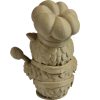 The Cook Owl Figurine – Fantasy Owl Chef with Spoon & Noodle Bowl – Owls & Dragons Collection – Paintable Culinary Display Miniature – 3D Printed in Canada — 3D Printed Collectible by 3DCentral