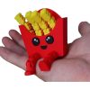 Collectible Fries Buddy – Cute Articulated French Fry Desk Figurine Keychain with Swinging Legs for Teens & Adults – Great Desk Buddy, Gift, or Stress Reliever – 3D Printed in Canada — 3D Printed Collectible by 3DCentral