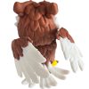 Articulated Owl Figurine with Poseable Wings – Brown and White 3D Printed Bird Sculpture – Collectible Desk Toy for Teens & Adults – 3D Printed in Canada — 3D Printed Collectible by 3DCentral