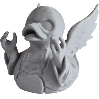 Haunted Angel Duck Figurine – Gothic Duck for 4x4 Dashboard & Cruise Ship Hiding – Spooky Collectible Duck Ornament Home Decor Gift Canada – 3D Printed in Canada — 3D Printed Collectible by 3DCentral