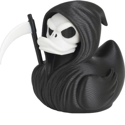Grim Reaper Duck Figurine – Spooky Duck for 4x4 Ducking & Cruise Hiding – Halloween Gothic Dashboard Figurine – Horror Duck Collectible – 3D Printed in Canada — 3D Printed Collectible by 3DCentral