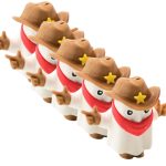 5-Pack Cowboy Ghost Figurines