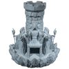 Mad Wizard Dice Tower for Tabletop RPGs – Sorcerer Tower Sculpture Dice Roller – Fantasy Gaming Accessory – 3D Printed in Canada — 3D Printed Collectible by 3DCentral