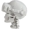 VR Skull Sculpture – Virtual Reality Headset Skull Art for Tech Decor, Gamer Room, Futurist or Cyberpunk Display – 3D Printed in Canada — 3D Printed Collectible by 3DCentral