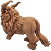 Decorated Himalayan Oxen (Yak) Statue – Intricate Animal Figurine for Gothic, Cultural, or DIY Paintable Décor – 3D Printed in Canada — 3D Printed Collectible by 3DCentral
