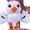 Flapping Chicken Desk Figurine – Articulated Winged Chicken Figure with Moving Legs and Beak – Collectible Decorative Display Toy for Teens and Adults – 3D Printed in Canada — 3D Printed Collectible by 3DCentral