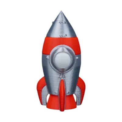 Thrust Issues 2" Articulated Rocket Figurine Action Figure Statues – 5-Pack Space Oddities Collection Miniature for Desk Décor, Collectors & Fidget Use – 3D Printed in Canada — 3D Printed Collectible by 3DCentral