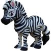 Cute Zebra Figurine with Striped Design & Poseable Joints – Articulated Animal Collectible for Wildlife or Safari Displays – 3D Printed in Canada — 3D Printed Collectible by 3DCentral