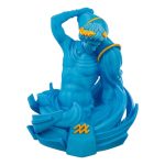 Aquarius Zodiac Figurine – Stylized Astrology Sculpture with Gold Accents, Ideal for Desk or Shelf Décor