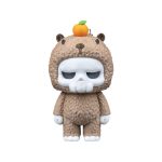 Skubbies – Poppy Brown Bear Skeleton Mini Figurine Collectible, 2" – Pack of 5 with Keychain Ring Connector – Cute Backpack & Purse Accessory for Teens & Adults – 3D Printed in Canada — 3D Printed Collectible by 3DCentral