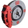 Brake Time! Wall Clock – Car Brake Rotor & Caliper Design – Automotive Decor for Garage, Office, or Man Cave – 3D Printed in Canada — 3D Printed Collectible by 3DCentral