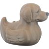 Chocolate Labrador Duck Figurine – Friendly Dog-Duck Hybrid with Floppy Ears & Retriever Smile – Cute Collectible Gift for Dog Lovers & Desk Decor – 3D Printed in Canada — 3D Printed Collectible by 3DCentral