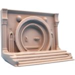 Round Vault Door Miniature