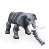 Articulated Elephant Figurine – Safari Desk Collectible for Teens & Adults – Decorative Display & Collectible – 3D Printed in Canada — 3D Printed Collectible by 3DCentral