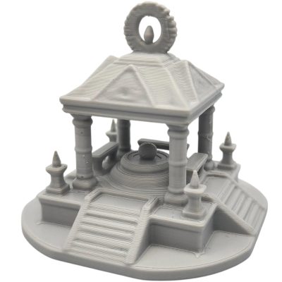 Ancient Altar Miniature – Fantasy Temple Terrain for Tabletop RPGs, Dioramas & Sacred Encounter Maps – 3D Printed in Canada — 3D Printed Collectible by 3DCentral