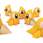 5-Pack Mini Baby Pet Bird Figurines – Articulated Desk Pet Parrots