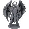 Winged Demon in Armor Miniature – Dark Fantasy Fallen Angel Figurine for RPG, Display, or Dioramas – Armored Infernal Warrior – 3D Printed in Canada — 3D Printed Collectible by 3DCentral