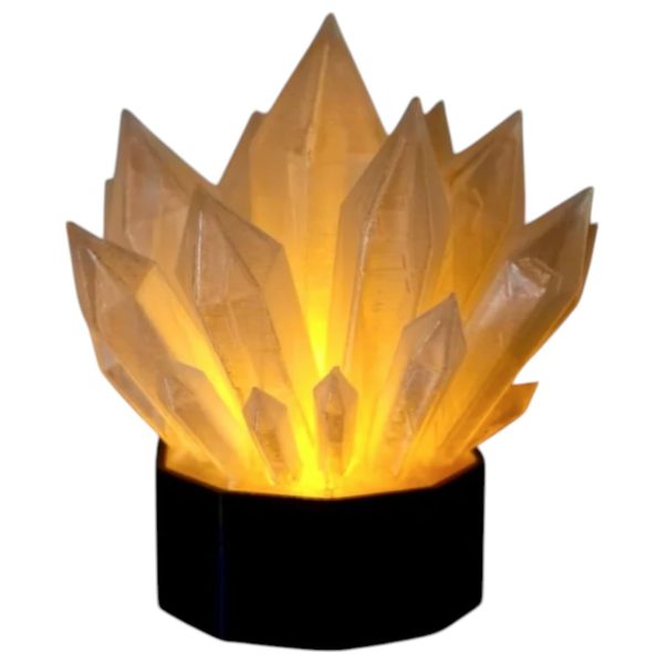 Cache-lumière LED amas de cristaux
