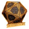 Elven D20 Dice Planter – Fantasy Tabletop Succulent Pot for Desk or Shelf – 3D Printed in Canada — 3D Printed Collectible by 3DCentral