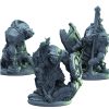 Mighty Ogres Miniature Set – Fantasy RPG & Wargaming Figures for Painting and Collectors – Detailed Resin Models – 3D Printed in Canada — 3D Printed Collectible by 3DCentral