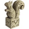 Wood Carved-Style Squirrel Figurine on Ornamental Base – Intricate 3D Printed Forest Animal Sculpture for Shelf Decor & Rustic Collectors – 3D Printed in Canada — 3D Printed Collectible by 3DCentral
