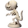 Chibi Skeleton T-Rex Figurine – Cute Creepy Dinosaur Collectible for Desk, Shelf, or Gothic Display – 3D Printed in Canada — 3D Printed Collectible by 3DCentral
