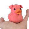 Pig Duck Figurine – Duck-Pig Hybrid – Cute Pink Farm Animal Mash-Up Collectible – Funny Rubber Duck Style Decor for Teens & Adults – 3D Printed in Canada — 3D Printed Collectible by 3DCentral